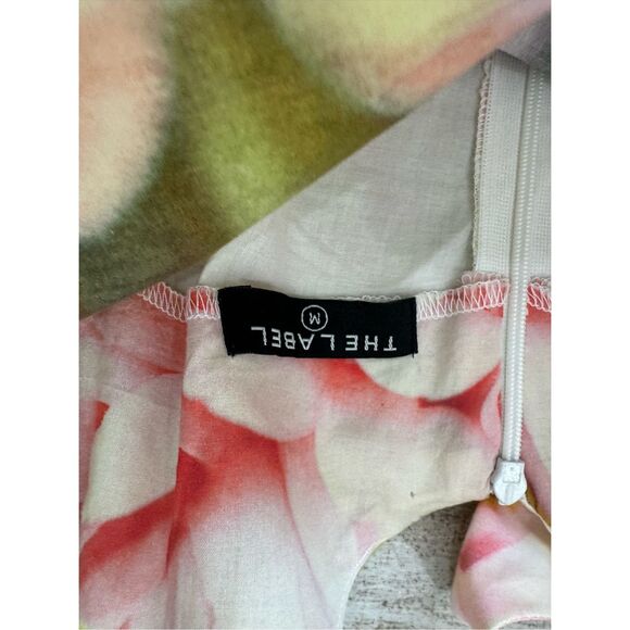 The Label water color print floral maxi dress medium - Picture 5 of 5